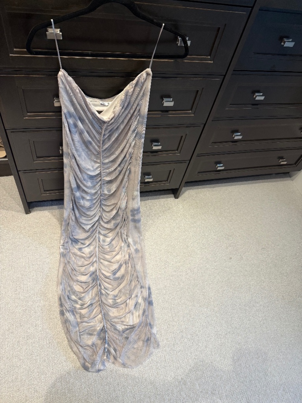 mesh/tulle midi dress from Zara SIZE:L